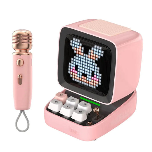 Mini Portable Pixel Vintage Karaoke