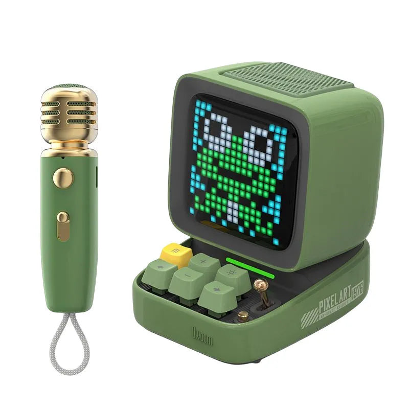 Mini Portable Pixel Vintage Karaoke