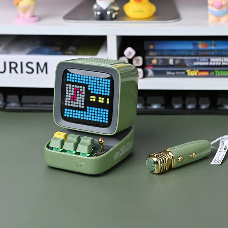 Mini Portable Pixel Vintage Karaoke